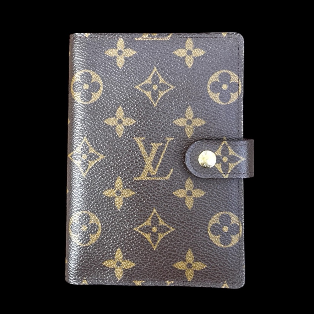 Louis Vuitton Agenda PM Notebook Cover Planner Women's Brown - Picture 8 of 11